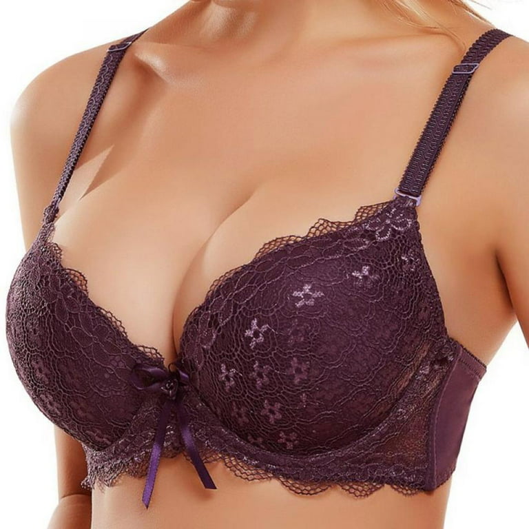 Choice of black or white multiway padded underwired balconette bra A B or C cup